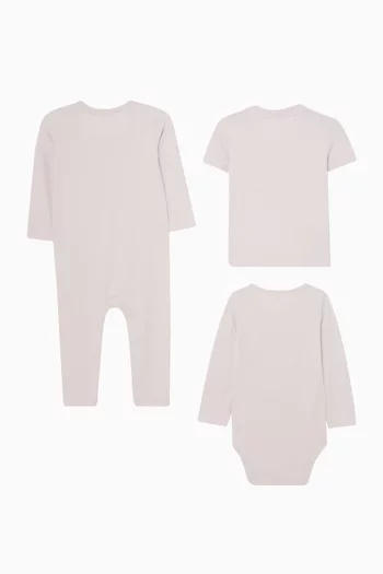 Logo-print Gift Set in Cotton