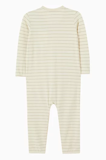 Striped Logo Bodysuit