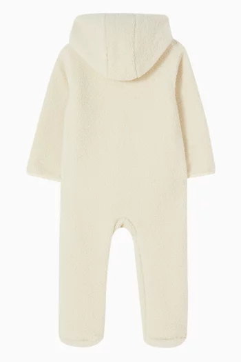 Sherpa Logo Bodysuit in Fleece