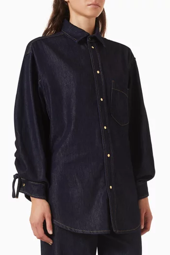 Anne Rouche Shirt in Tencel Denim