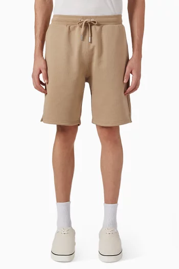 Embossed Ami de Coeur Shorts in Fleece