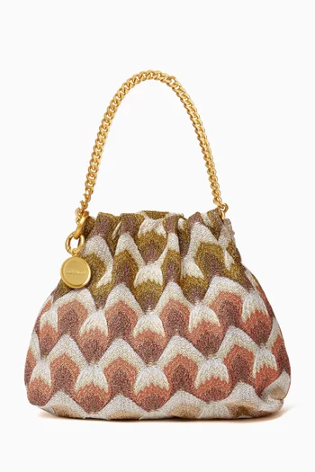 Small Caperdoni Chain Bucket Bag