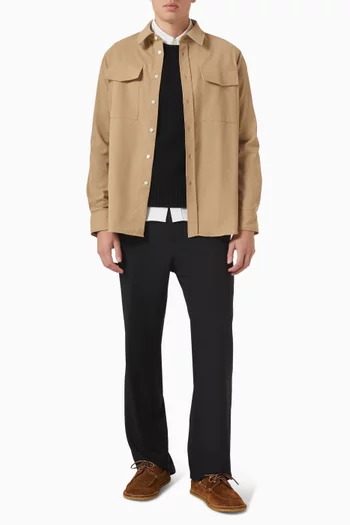 Classic-fit Shirt in Wool