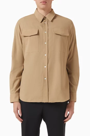 Classic-fit Shirt in Wool