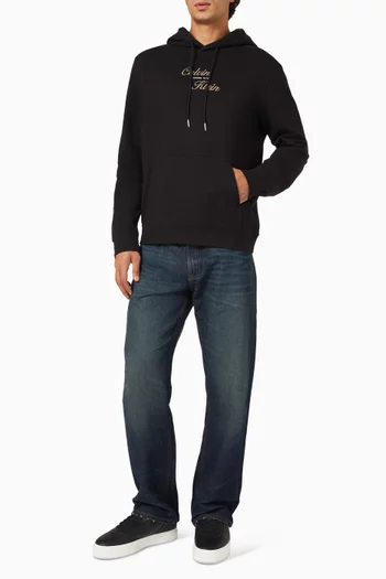 Logo-print Hoodie in Cotton-terry