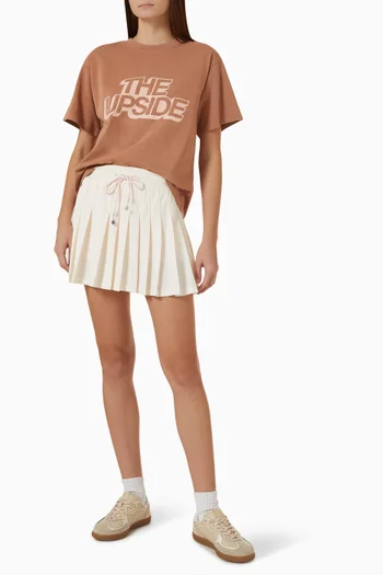 Cadiz Pleated Mini Skirt