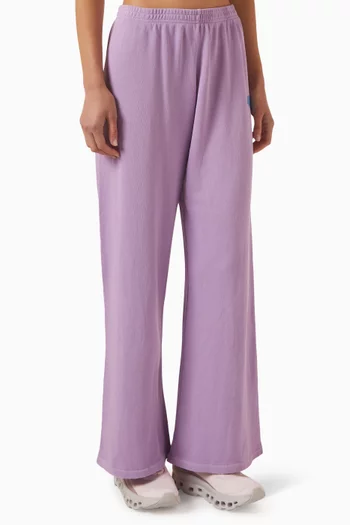 Soul Cal Wide-leg Track Pants in French Terry