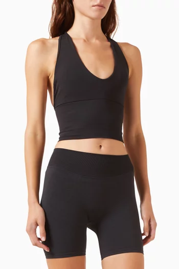 Sculpt Seamless Twist-back Vest Top