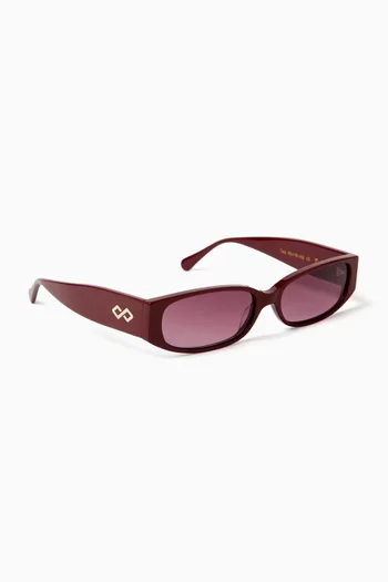 Tala Square Frame Sunglasses in Acetate
