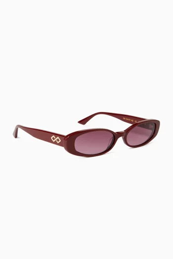 Rio Square Frame Sunglasses in Acetate