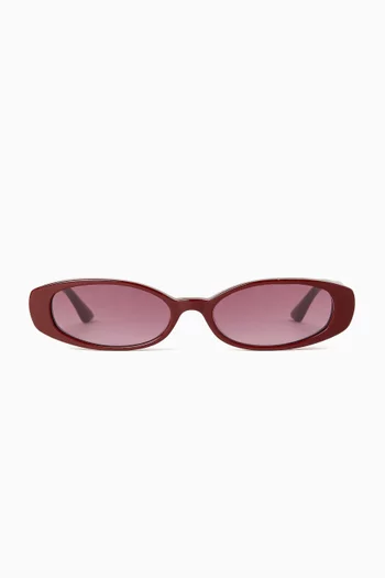 Rio Square Frame Sunglasses in Acetate