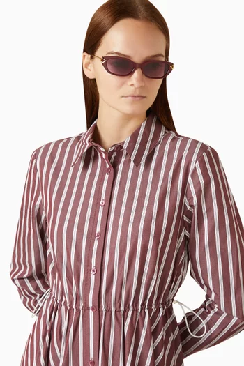 Layal Cat-eye Sunglasses in Acetate