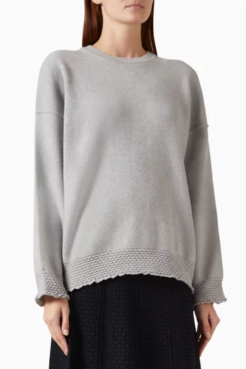 Drum Sweatshirt in Wool