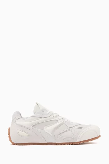 Slow Runner Sneakers in Nubuck, Suede & Leather