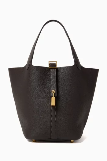 Unused Picotin Lock 18 Bag in Clemence Leather