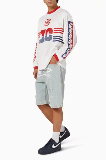 Moto Shirt in Mesh