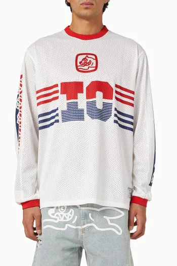 Moto Shirt in Mesh