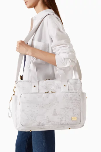 Geo-print Changing Bag