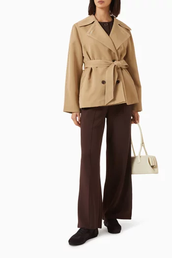 Maddox Short Trench Coat