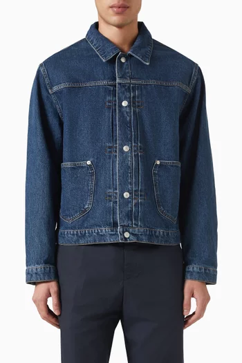 Vince Jacket in Cotton Denim
