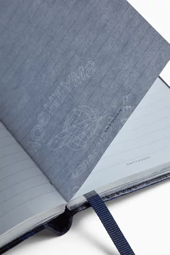 Panama Notebook in Croc-embossed Leather