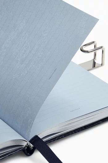 Soho Slide-closure Notebook in Leather