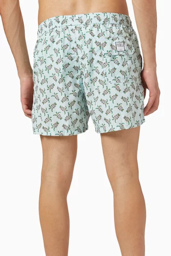 Madeira Stampato Swim Shorts in Airstop