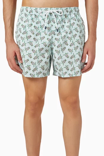 Madeira Stampato Swim Shorts in Airstop