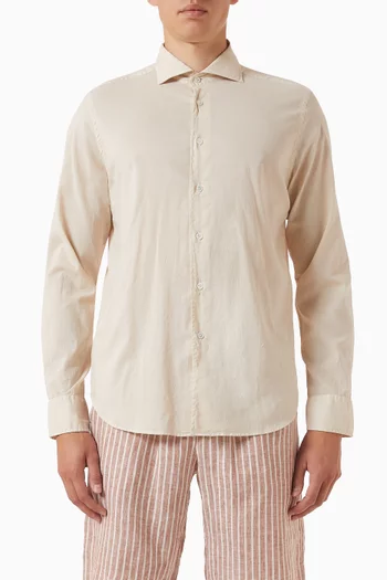 Sean Shirt in Cotton Voile