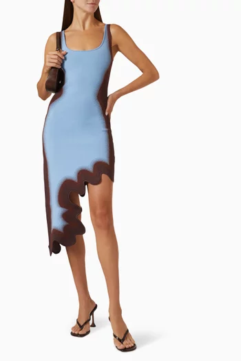 Aster Reversible Wavy Dress