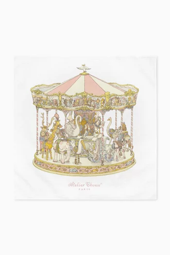 Carousel Blanket in Organic Cotton
