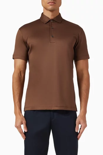 AUR1 Polo Shirt in Egyptian Cotton