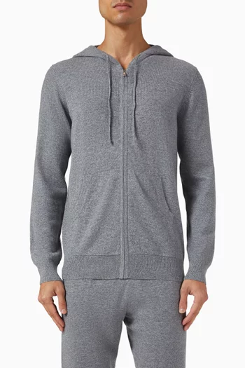 Zipper Vest in Pure Cashmere