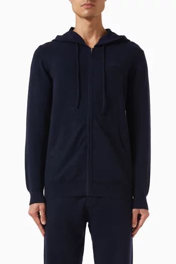 Zipper Vest in Pure Cashmere