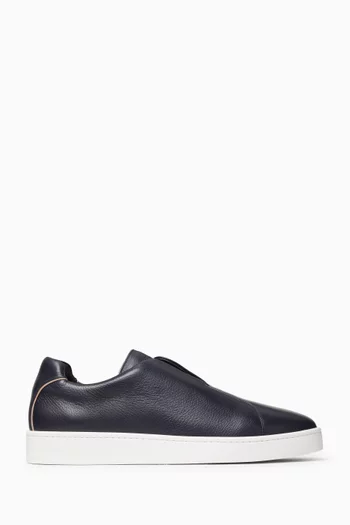 Grain AUR3 Sneakers in Leather