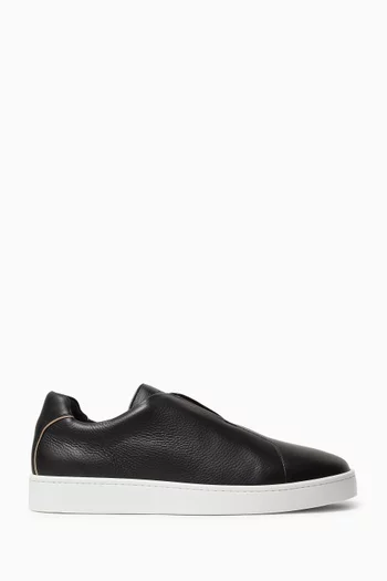 Grain AUR3 Sneakers in Leather