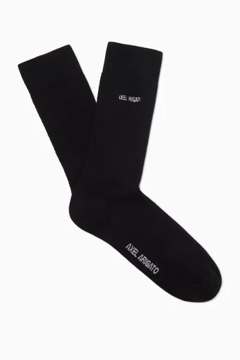 Linear Arigato Socks in Cotton-blend