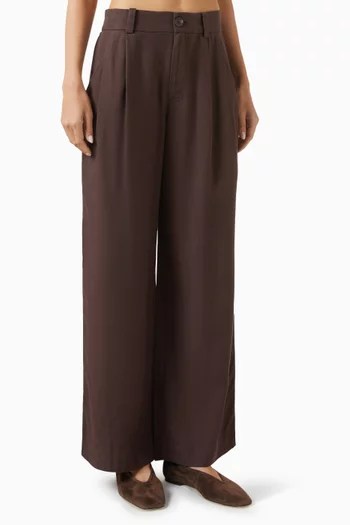 Trestles Twill Wide-leg Pants