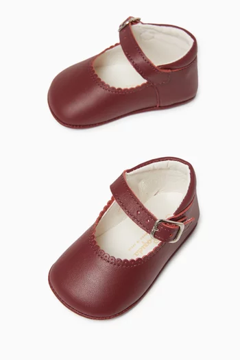 Mary Jane Shoes in Nappa Leather