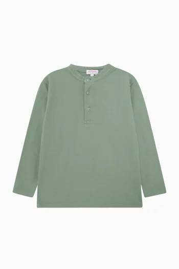 Alcomo Long Sleeve Polo Shirt