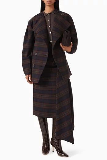 Kari Checked Blazer
