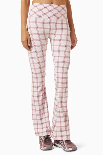 Airvíve Rhinestone Flared Leggings