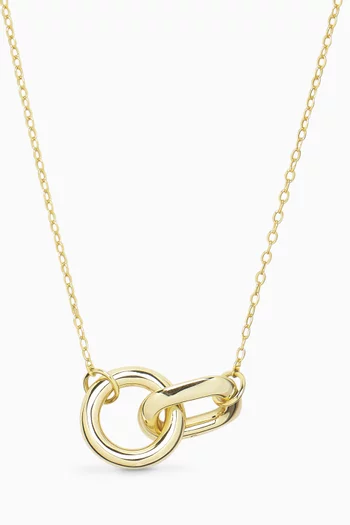 Element Necklace in 14kt Gold-plated Sterling Silver