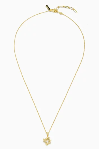 Bloom Necklace in 14kt Gold-plated Sterling Silver