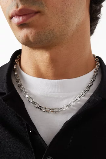 Outlaw Necklace in Sterling Silver