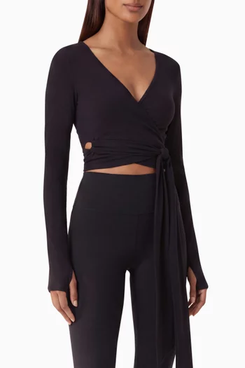 Bella Airweight Lite Wrap Top