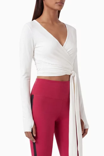 Bella Airweight Lite Wrap Top