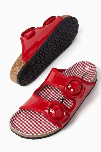 x Birkenstock 1774 Arizona Slides in Patent Leather