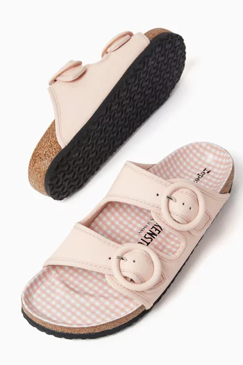 x Birkenstock 1774 Arizona Slides in Leather