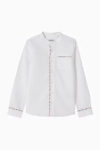 Jude Check-trim Shirt